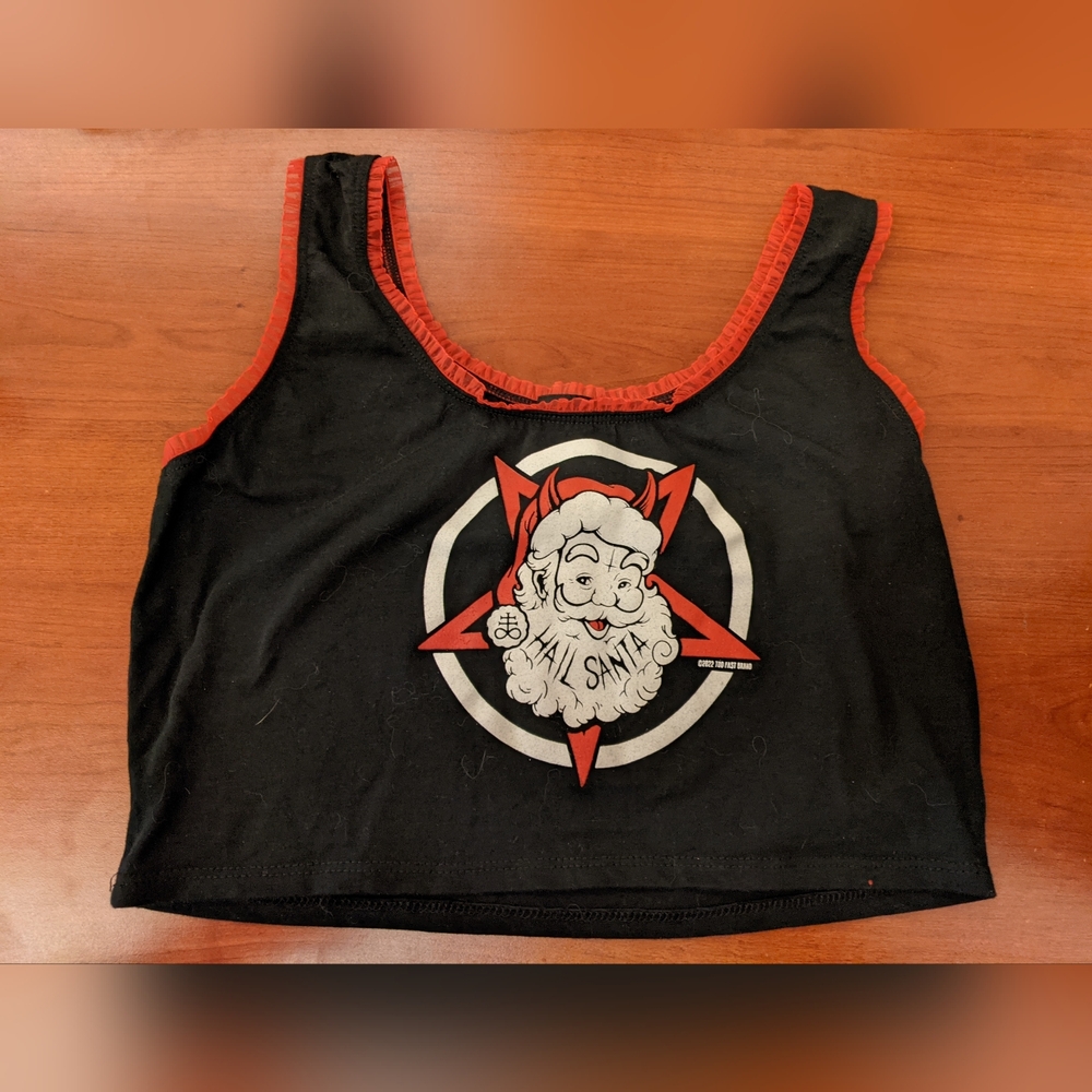 Too Fast crop top.